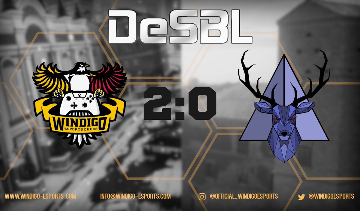 windigoesports's tweet photo. 1st @DeSBLR6 XBOX league match of the current season and our Team Chaos could start with a 2:0 against @SincerlyGaming. GGWP!
✅7:2 on Kafe
✅7:0 on Villa
Interest in a scrim? Please contact @Shakeyy_TC
#GoGoWindigo https://t.co/yTEe0buhHJ