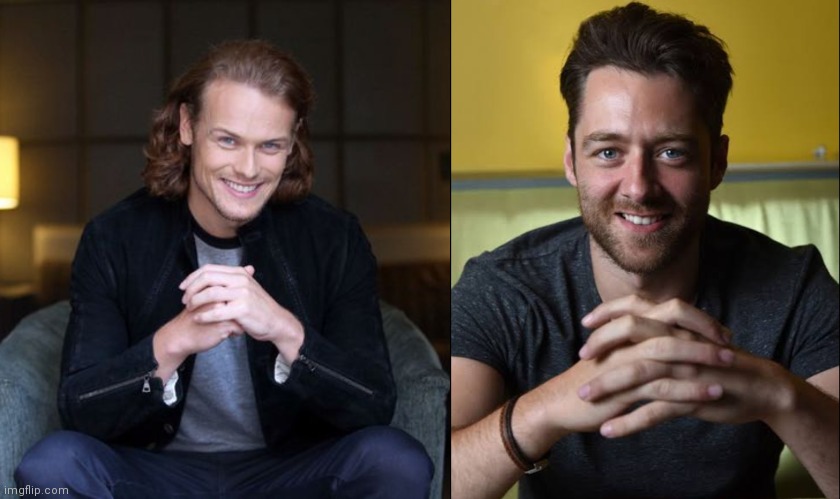  @SamHeughan  @RikRankin