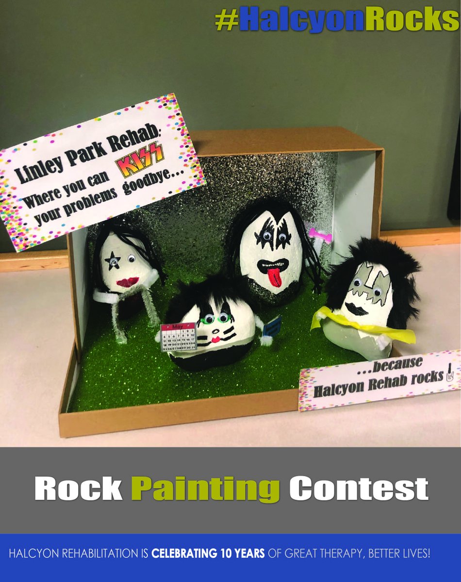 HalcyonRehab's tweet photo. Team Linley Park is trying to KISS the competition away! Look at the creativity!! #HalcyonRocks #SLPRocks #LinleyParkROCKS https://t.co/Hc1cjxnfWR