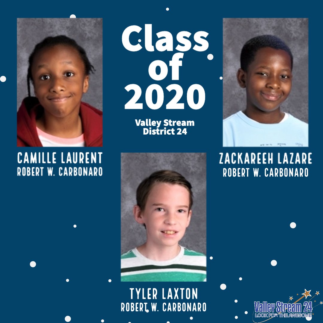 VS24District's tweet photo. Day 10 of celebrating our awesome 6th grade graduates! We will be posting their pictures alphabetically every weekday at 12pm! Keep an eye out for your graduate!

#LookForTheAwesome #VS24 
@DonSturz @ValleyStreamWLB @ValleyStreamRWC @ValleyStreamBAS https://t.co/855qGso9G0