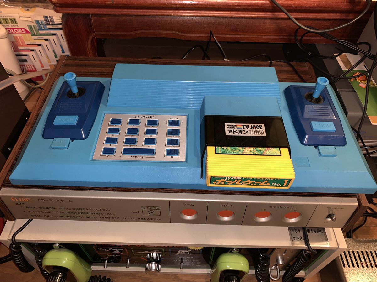 テレビゲーム機　アドオン5000   バンダイ 1978年のゲーム機を動かそう！！／TV-JACK アドオン5000（バンダイ