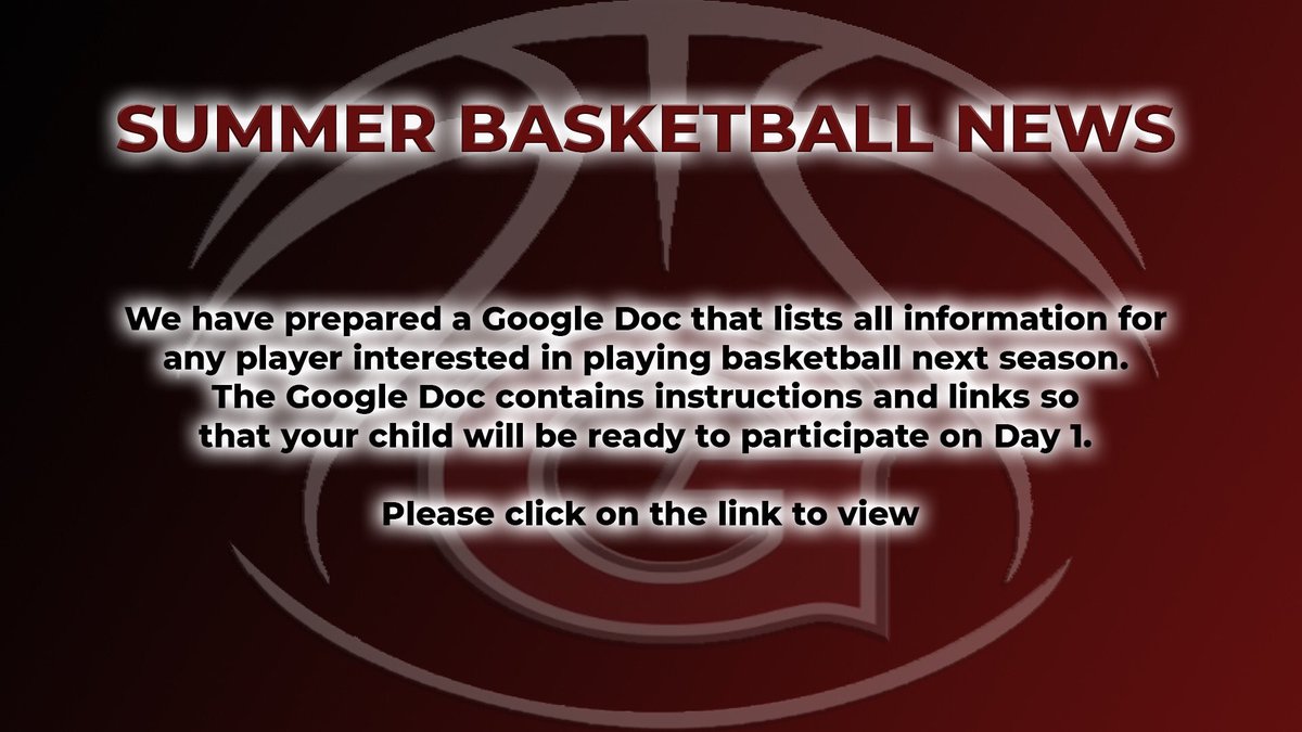 Summer Basketball Info Link 

docs.google.com/document/d/1rM…