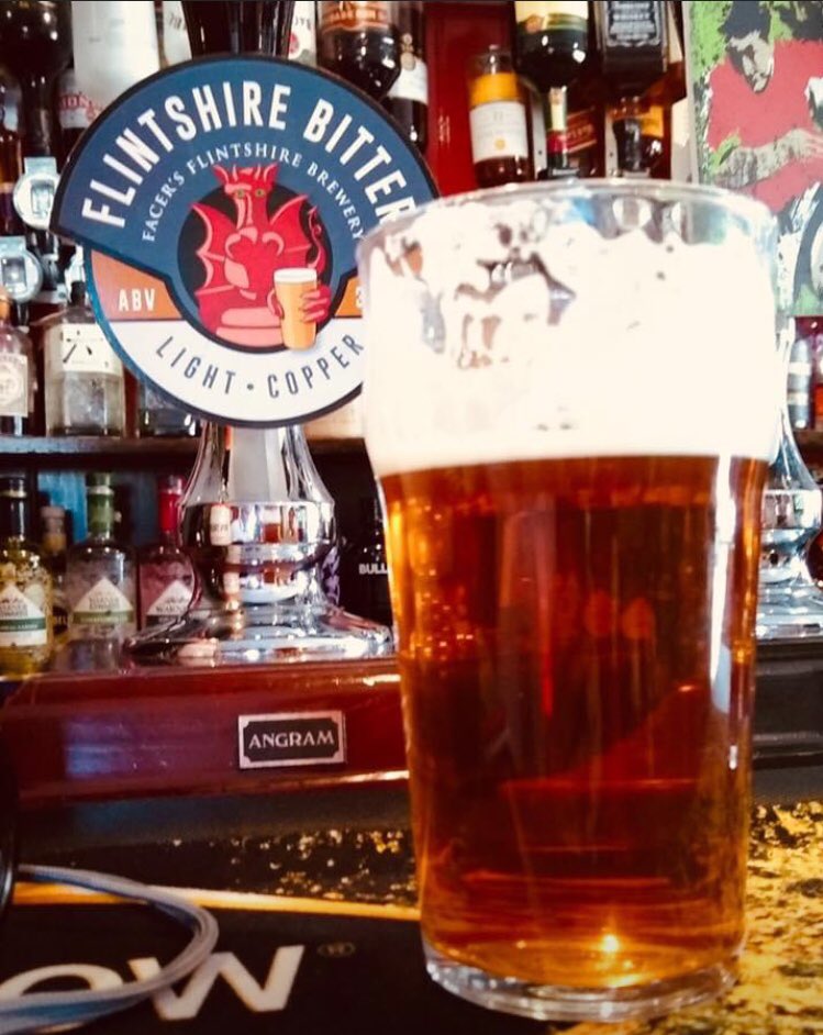 Don't forget real ale lovers, we have Flintshire Bitter and North Star Porter both £24 for a 9 pint keg or £22 with any main meal 🍺
