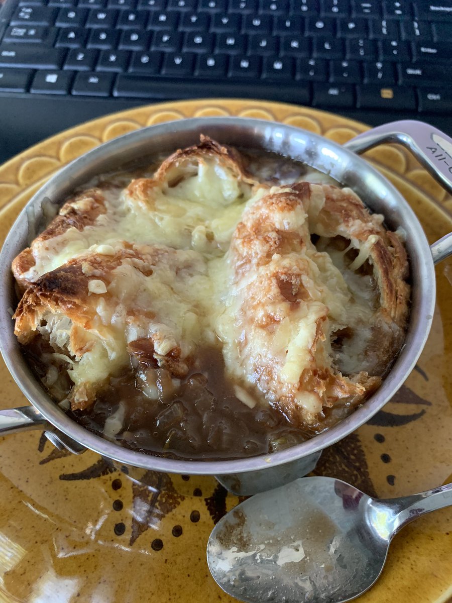 French Onion Soup. My personal favorite of all her creations. A certified classic.sHE COOKED