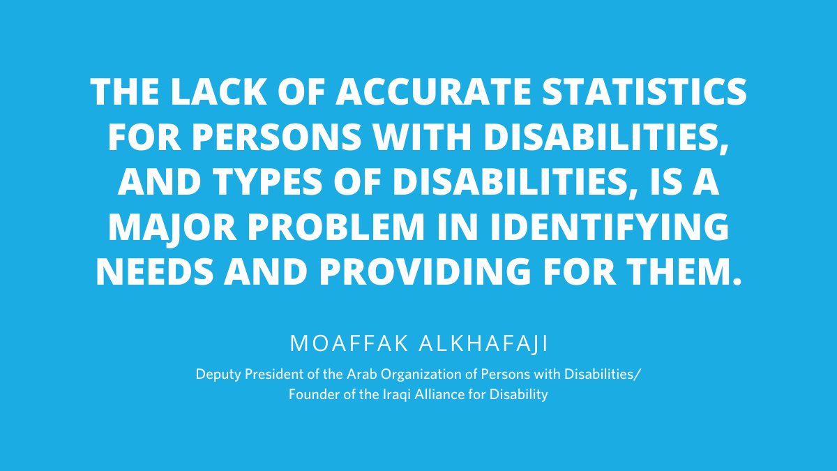 UNMAS's tweet photo. Thank you to the Deputy President of the Arab Organization of Persons with Disabilities for participating in the “Persons with Disabilities in Armed Conflict: Inclusive Protection Perspectives” side event, part of the #POCWEEK2020 @UNHQ.
#LEAD2PROTECT @MoaffakAlkhafa1 https://t.co/9txRn1NdFx