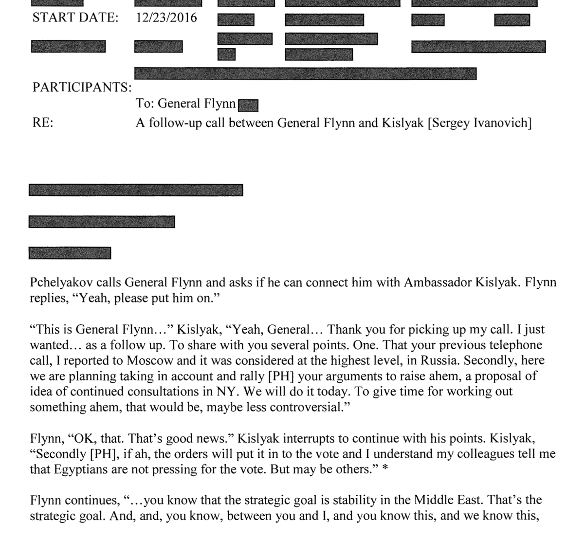 BUSTED: Flynn conspired with Russia and Egypt to alter U.S. foreign policy during that U.N. vote...for the benefit of Benjamin Netanyahu. Logan Act violation at the very least.