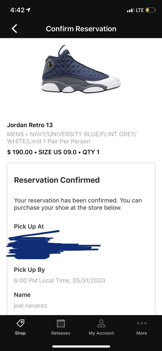 JoelDC4L's tweet photo. @J23app Hit 3 pairs on tomorrow’s pick up size 9! https://t.co/P0kTKvOAaY