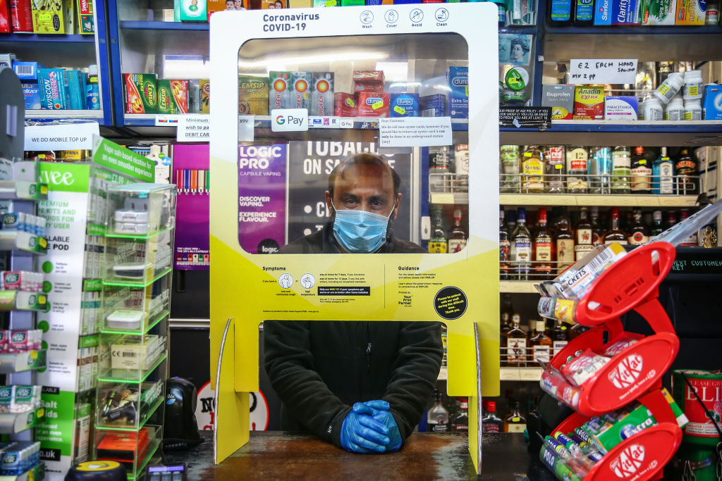 "Why are schools different to shops? They are opening."Our supermarkets, pharmacies & corner shops have been brilliantly facing the public throughout the crisis. But many shop workers are protected by screens, door staff, social distance markings and their own PPE and masks 1/8