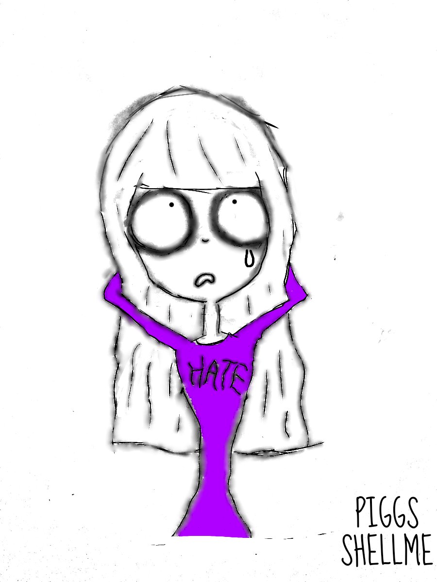 mowx2_mow's tweet image. #PIGGS #PICCS
#IHATEPIGGS #SHELLME #シェルミー
よく泣く元ヤンパリピ、シェルさん
(ティム・バートン風)