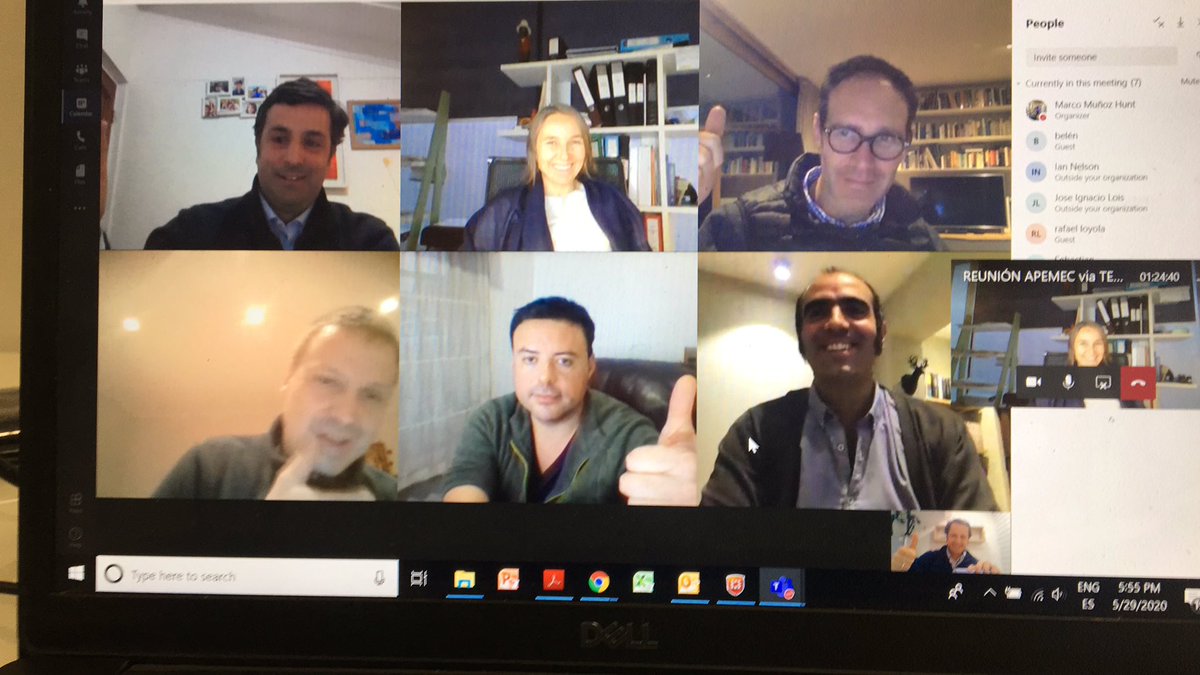 Nuestro gremio <a href="/APEMEC/">APEMEC</a> en reunión de Directorio!  #minihidro #sustentabilidad