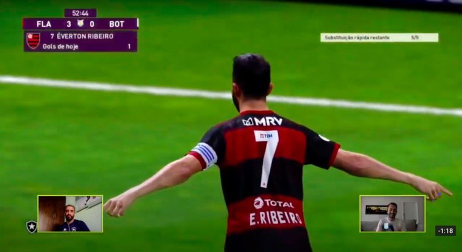 geglobo's tweet photo. Futebol de Casa: Flamengo vence Botafogo e avança; veja semifinais https://t.co/5EtScpbkcA

Assista aos gols do dia aqui https://t.co/Oy42jQpbY5 https://t.co/OtoHbTcS3P