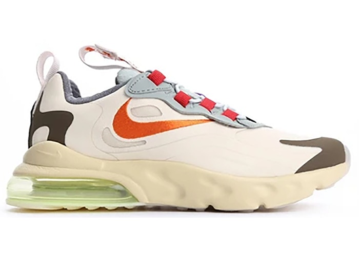 The_Shit_Bot_'s tweet photo. "Nike Air Max 270 React Travis Scott Cactus Trails" (Toddler's &amp; Preschool Sizes) Checkout Numbers:

Singapore: 2
EU: 11
Canada: 4
Australia: 2
US: 12 https://t.co/2Q1m2siF9D