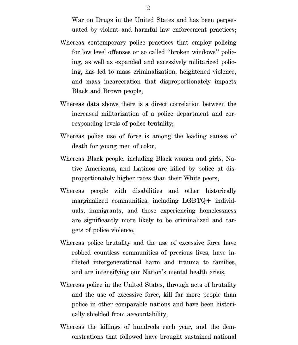 Screenshot of page 2 of the resolution. The full text is available at the link in the original tweet.