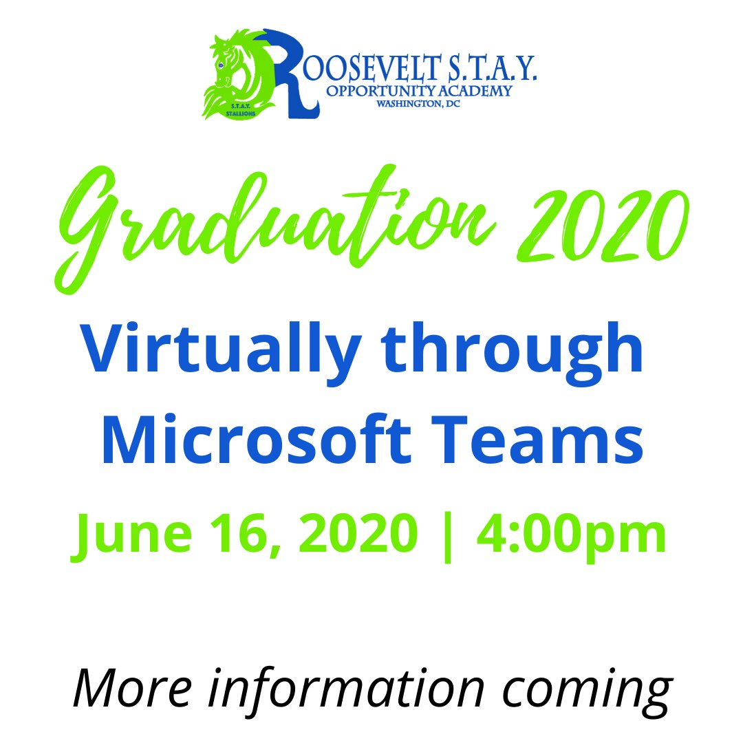 GPSTAYDC's tweet photo. Graduation is near!
#rstay #stayready #stayhome #staysafe #rooseveltstay #opportunityacademy #education #dcps #dcpslearningfromhome #distancelearning #school #learningfromhome #distancelearning #dcrstay #dmv #rstayconnected #summerschool https://t.co/OwyJgo2TZq