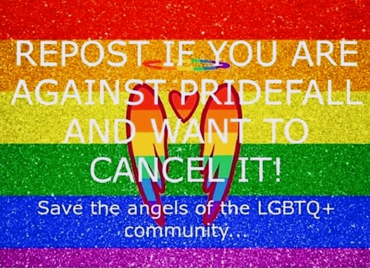 MaxCosplays's tweet photo. I'm against pridefall!! https://t.co/VjvbL7AZNG