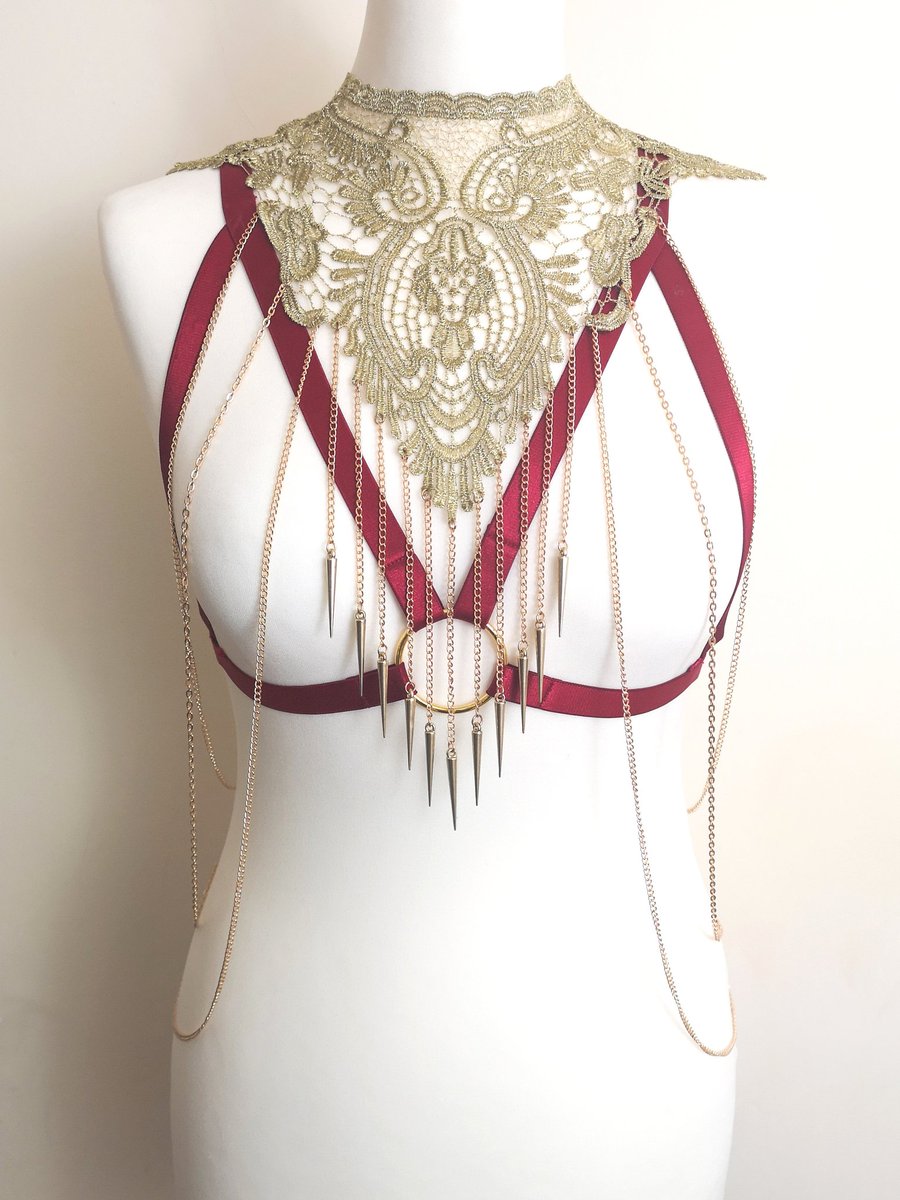 CagedLiberte's tweet photo. Only 1 of our WORSHIP ME harnesses left, don't miss out!

https://t.co/LrPP2m4rFm

#cagebra #festivalwear #fashion #outfitoftheday https://t.co/csY9uUDoFF