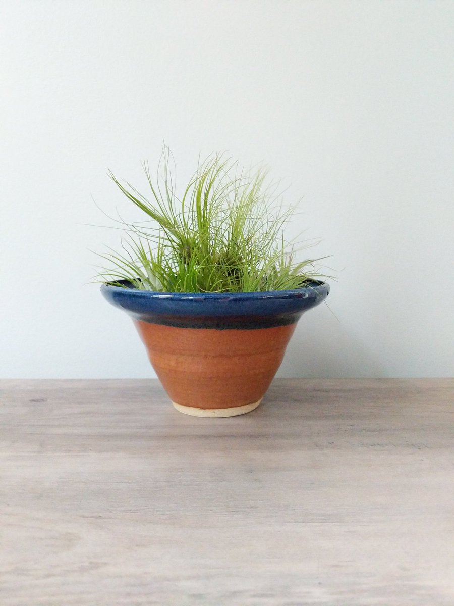 SweetBrace1's tweet photo. Excited to share the latest addition to my #etsy shop: Ceramic Planter Pot, Succulent Pots, Housewarming Gifts, Cactus pot #blue #bohemian #eclectic #orange #pottery #smallplantpot #handmadepottery #sweetbracestudios #ikibana #airplants https://t.co/TdQDweUIw8 https://t.co/rv7rguG4Iq