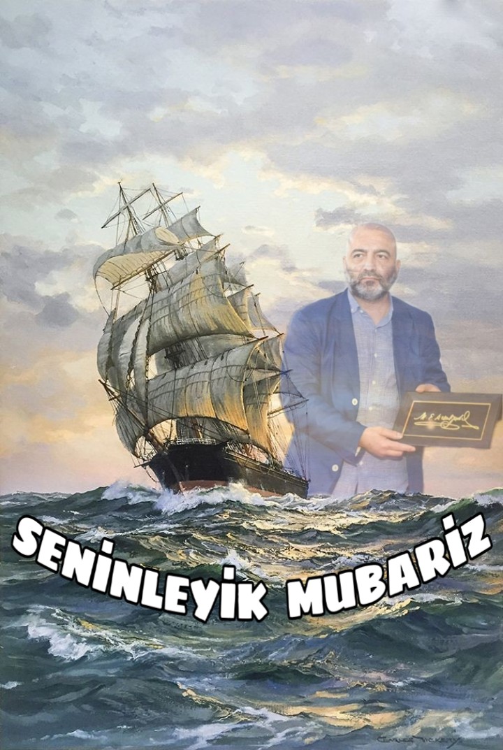 YENE DENİZLERE DÖNECEKSEN  
KAPİTAN !
SENİNLEYİK UNUTMA !
SENİ GÖZLEYİRİK !
DENİZLERE GERİ DÖN !
<a href="/MubarizeA/">MUBARİZ MANSİMOVA ADALET !</a> 
#MubarizMansimovaAdalet