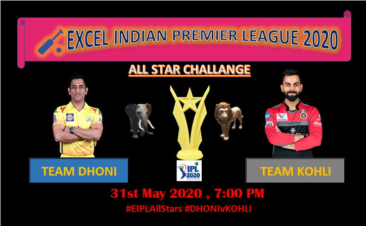 6on18_5's tweet photo. #EIPLAllStars teams are shaping up.

Which team do you think looks better ?

Do Join us tomorrow for #EIPLAuction Day 2.

Best of Luck to Owners 

#TeamKohli - @ImGoatian ,@_cricketsparsh &amp; @prannu18 

#TeamDhoni - @SujoyBarg07 ,@MdAffanSiddiqu3 &amp; @SuryaRCB1 

#DhonivKohli https://t.co/7fCk1bYkJg