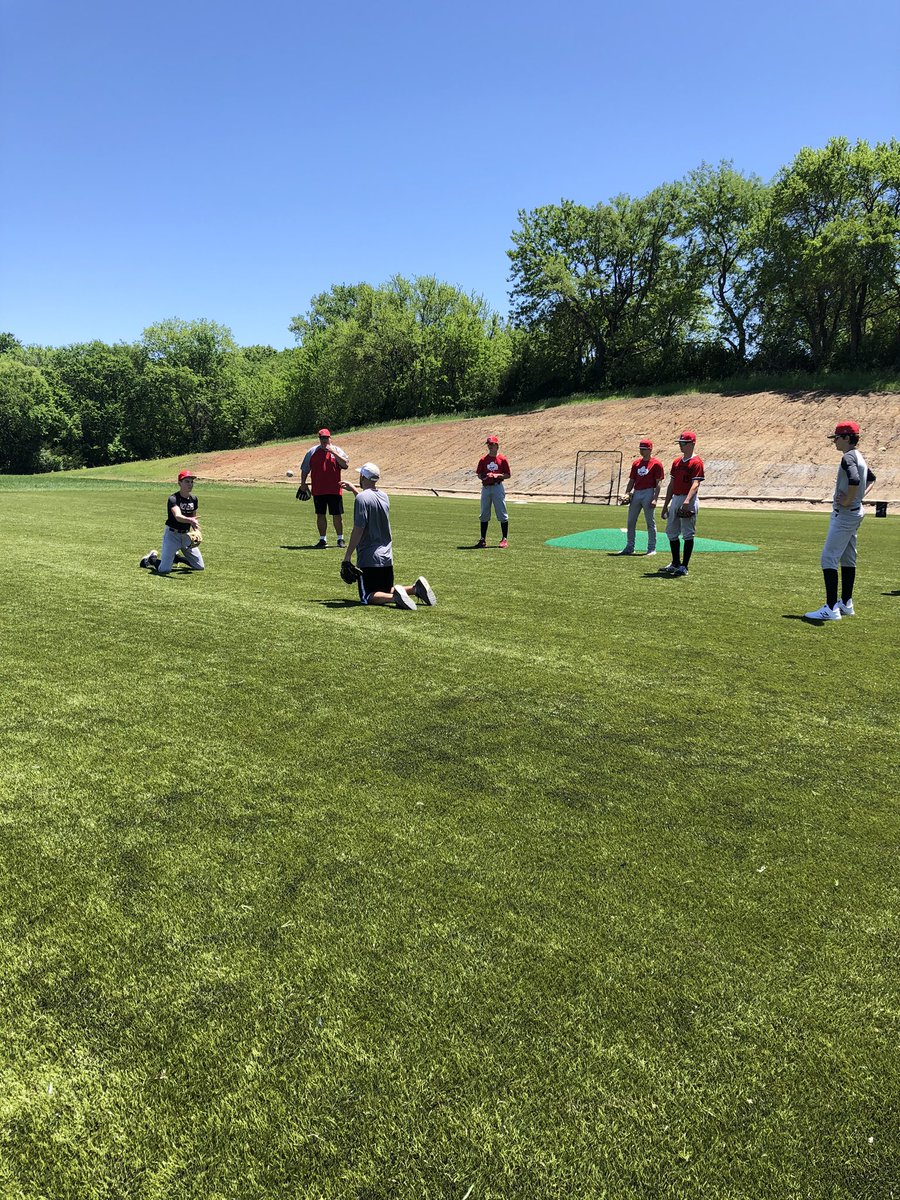 Mother a nature did her part and we have a perfect day for our first team workouts of the summer. #NLBWay