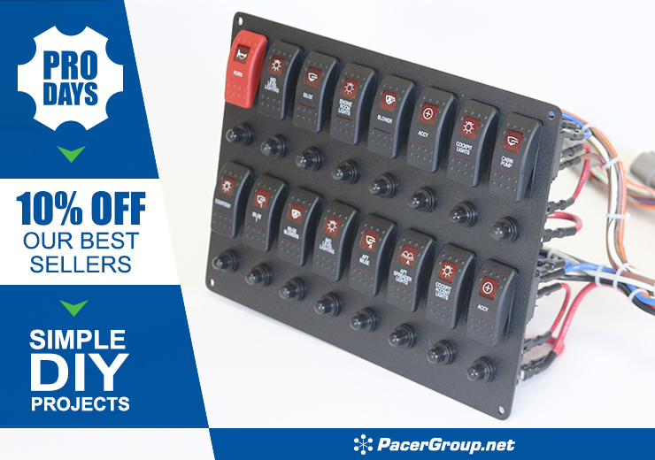 pacergroup's tweet image. As we wrap Pro Days, let's take a look at what we built using our DIY step-by-step guides. Act now and save 10% on the parts you'll need to build it. Learn more at pacergroup.net/how-to-build-a… 
#ProDays #BoatProjects #LifeontheWater #BoatRepair #PacerGroup #ElectricalSolutions