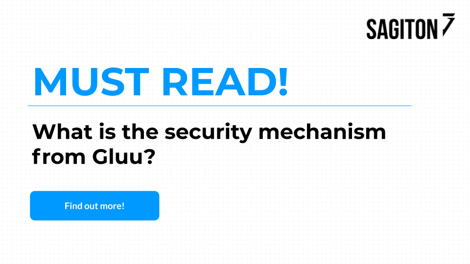 SagitonDev's tweet photo. What is the security mechanism from Gluu? 👤 --> https://t.co/9UonknNReE

#Sagiton #softwarehouse #development #MarTech #Cybersecurity #App #Mobile #Web #MVP #UX #UI #QA #Business #security #privacy #IAM https://t.co/3BGVz5H3yc
