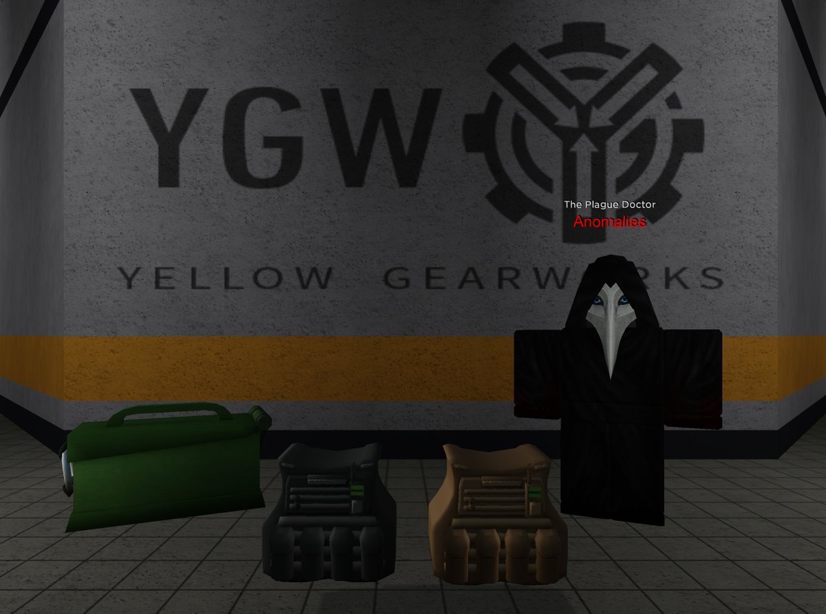 Yellow Gearworks On Twitter The 1 4 Update For Site 76 Is Now Out New Plague Doctor Mask New Zombie System New Interact System New Ammo Cans New Vests - plague mask roblox