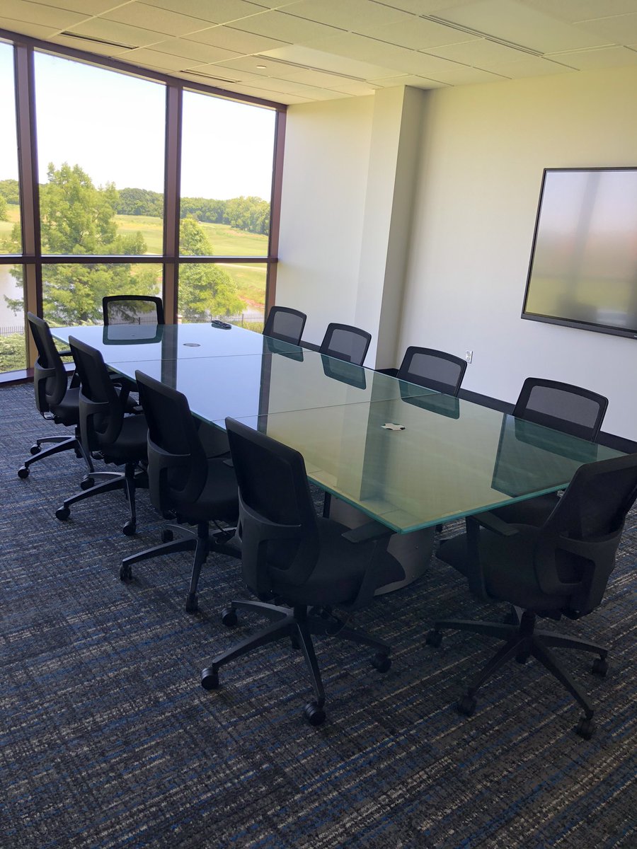FLXArchitecture's tweet photo. Conference Table install going on today at the Gaillardia Executive Hub. We love these tables from @CharlestonForge https://t.co/aTGl22sdI5