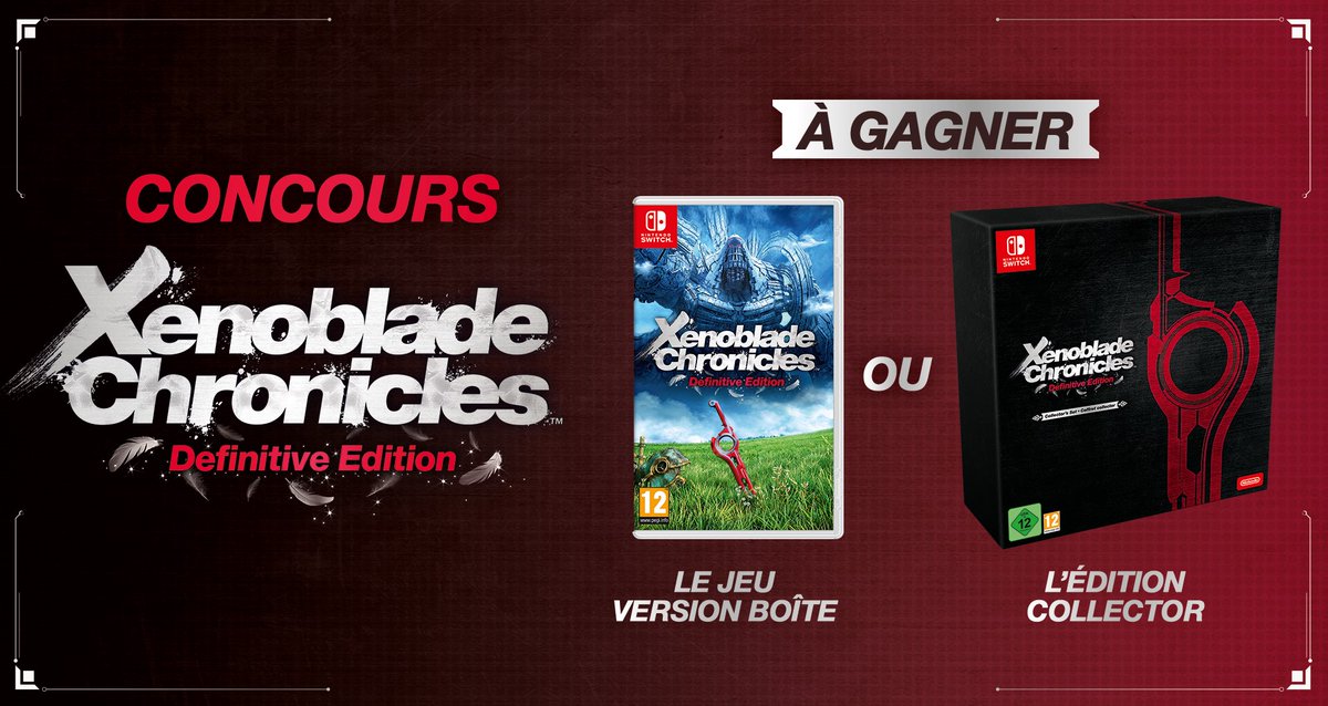 NintendoFrance's tweet image. [CONCOURS 🎁] Xenoblade Chronicles: Definitive Edition est maintenant disponible ! Qu’est-ce que vous avez le plus envie de (re)découvrir dans ce jeu ?
👉 RT + dites-le nous sous ce tweet pour tenter de gagner un jeu ou une édition collector !

Infos : bit.ly/2ZMMiqQ