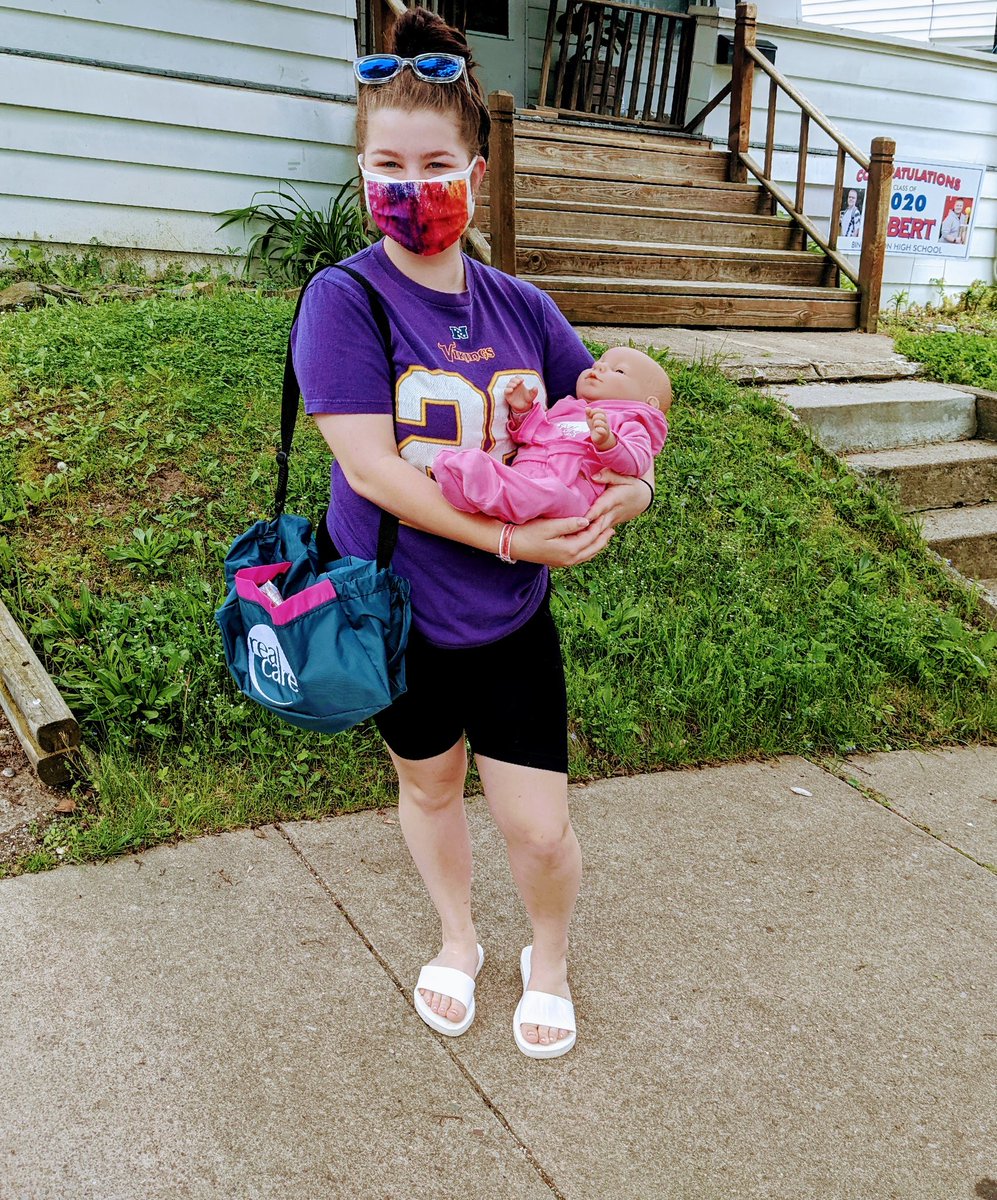 jennylb343's tweet photo. I miss my Early Childhood Growth and Development Students so much! Final Project #realcarebabies These young ladies have a bright future in helping others #futurenurses #futureteachers #binghamtoncsd #bpatriotproud https://t.co/xVtW0blcHy