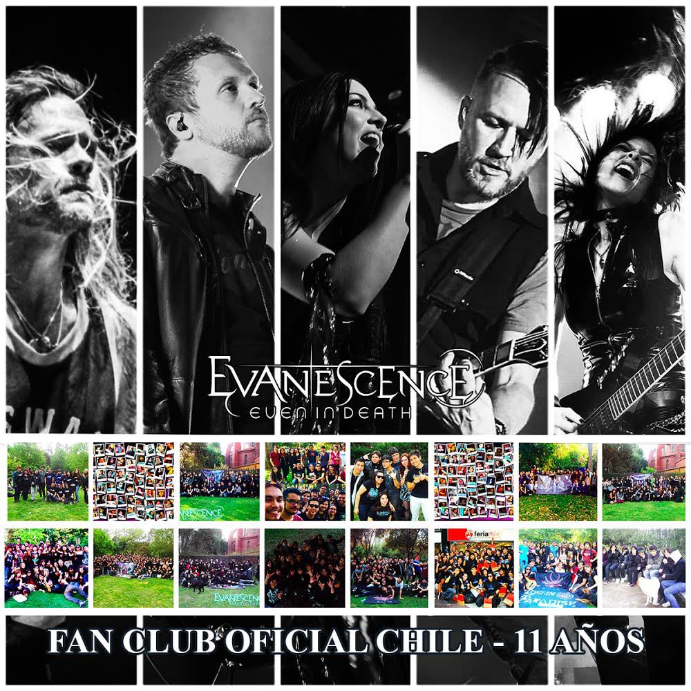 EvenInDeathCL's tweet image. Even in death, Evanescence’s Official Chilean Fan club is celebrating 11 YEARS! Plenty things have happened and lot of moments with you as well. THANK YOU for inspiring us 💕 @AmyLeeEV you made our dream come true: even in death live 😍.