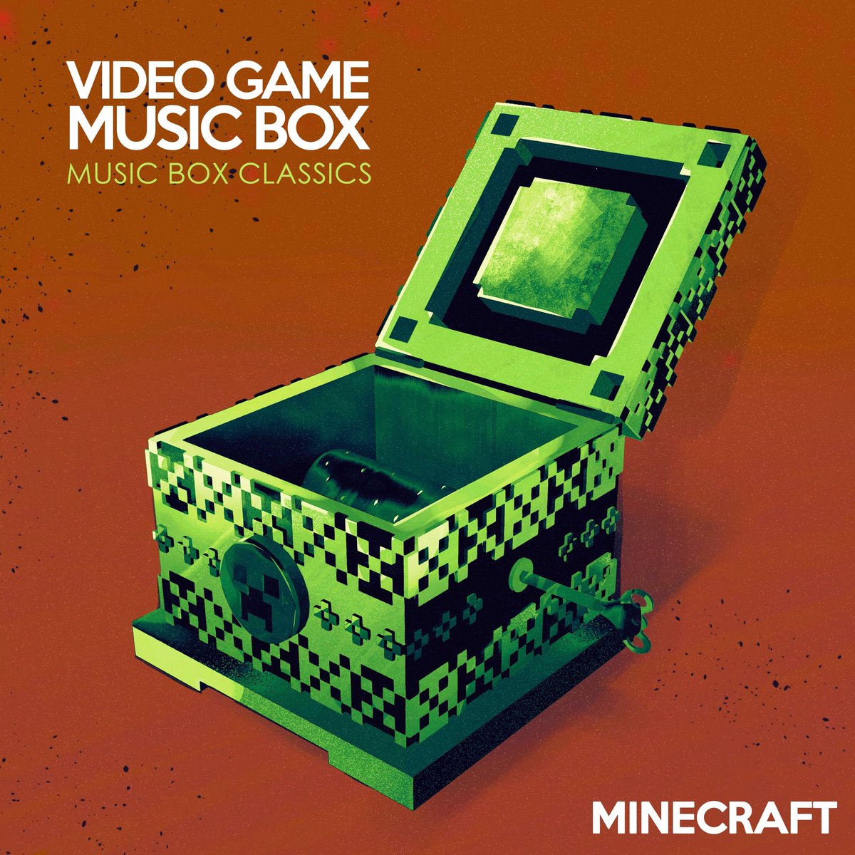 VGMusicBox's tweet photo. Creeper? More like, sleeper. Heh. #Minecraft music box album out now! https://t.co/ZQPzRrBXzr #VGM #VideoGameMusicBox ⛏💎🎶 https://t.co/kw6aABo3jw