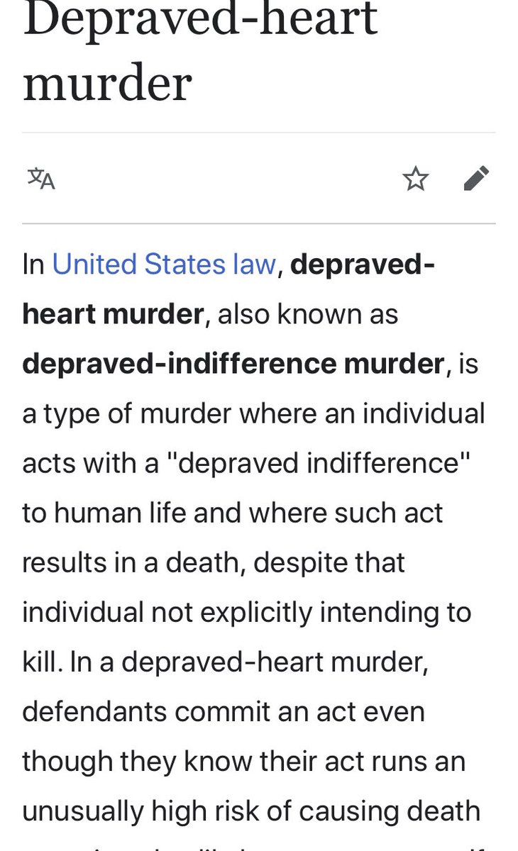 “Third degree murder may include felony murder or depraved heart murder” 🤬#JusticeForGeorgeFloyd #DerekChauvin