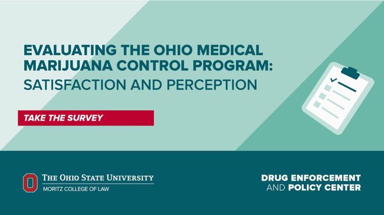 stephenjpost's tweet photo. Have you shared our survey? Give the patients, advocates, & connections in your network a voice in evaluating the Ohio Medical #Marijuana Control Program (#OMMCP).
Current & potential Ohio #medicalmarijuana patients can complete the survey at https://t.co/3GbH539UqE!
#ohiommj https://t.co/8lKxfPqTSe