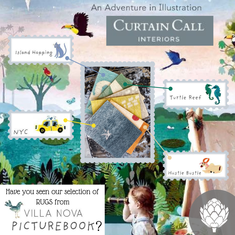 CCallinteriors's tweet photo. Looking for the perfect fabric for you little one's room?
Then look no further than the #Picturebook Collection from VIlla Nova!
The collection includes #rugs, curtains &amp; more!
Struggling to choose which one is perfect for soft furnishings? Then call in &amp; ask our friendly team! https://t.co/mymmTwCKD8