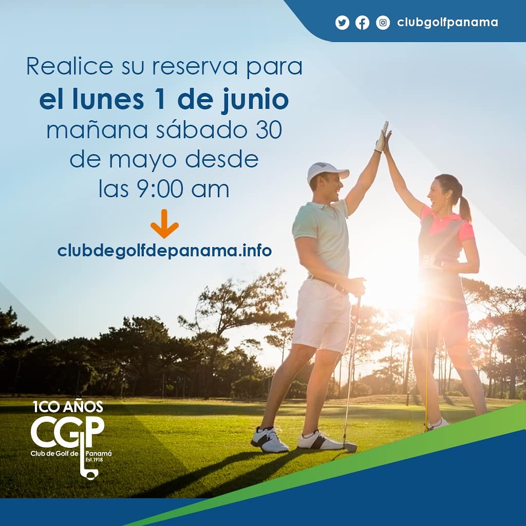ClubGolfPanama's tweet image. #pasionpormiclub
Estimados socios, nos es grato informarles que ¡Estamos de vuelta!
Podrán venir y disfrutar de su cancha de golf y tenis a partir del lunes 1 de junio desde las 10:00 am.
Les dejamos algunos datos importantes en las fotos que pueden pasar para más información.