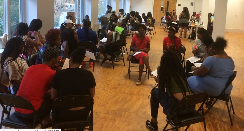 Our weekly community and TJ builder program, called Circles, is running online and our youth facilitators run biweekly political education workshops on the systemic roots of the covid crisis.