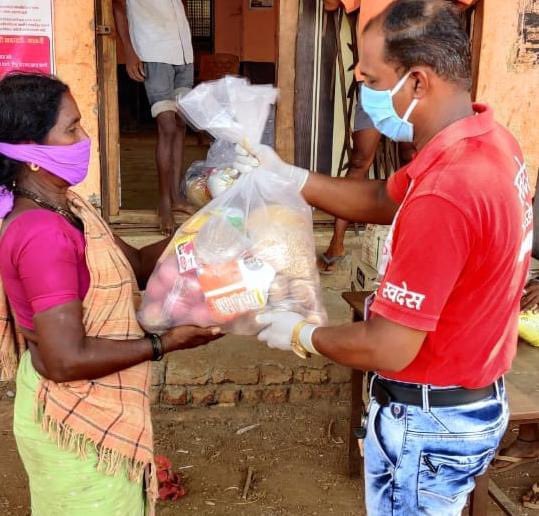 <a href="/WeAreSwades/">Swades Foundation</a> is grateful for the support provided by <a href="/dbCitizenship/">test</a> towards our #COVID19 relief efforts!

With the help, we provided over 10,400 grocery kits to tribal families in rural #Raigad, who are severely Impacted due to lockdown.

#IndiaFightsCorona