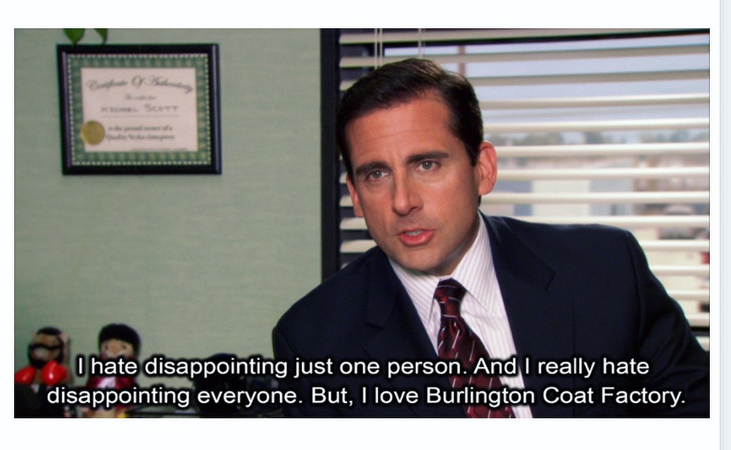*PSA* We are so sorry to disappoint <a href="/theofficenbc/">the office</a> fans but the Marketplace remains closed until further notice. Things are not going as planned but we look forward to the rescheduling of @officefanfest and a proper celebration. #scrantonisreal #iloveburlingtoncoatfactory