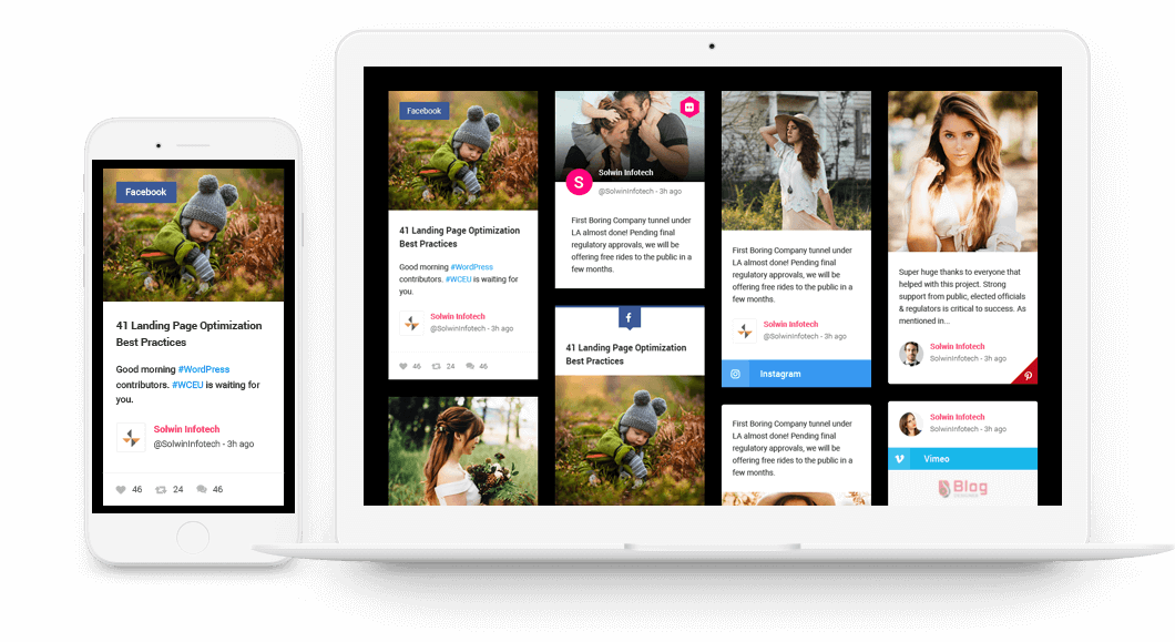 MichaelAmaral81's tweet image. Showcase #socialmedia posts on your site &amp;amp; easily encourage visitors for clicks.

Wanna know 🤔 how?
Get #SocialStreamDesigner WordPress pluin. bit.ly/3beizK8

#WordPress #WordPressWebsite #Twitter #Facebook #instagram #SocialMeplugindiaFeed #feeds #Marketing #blog #WP