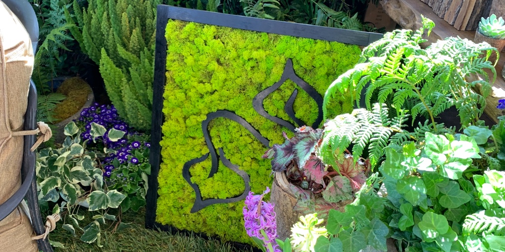 Bring life to your indoor living space with a #PreservedMossWall! This custom-designed piece from <a href="/CityscapesInc1/">Cityscapes</a> is just one of the many ways they bring #biophilia to your #indoorliving environment!  #Utopia