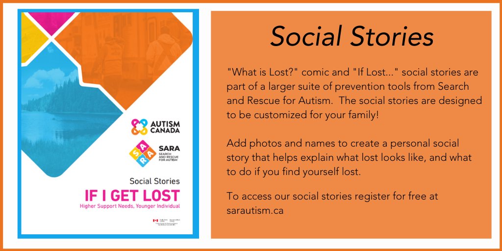 AutismCanada's tweet photo. Visit https://t.co/5X2zERvISQ and register for free to access our social stories and resources.
#SeeTheSpectrumDifferently #autismcanada #autism #searchandrescueautism https://t.co/qnBF47bibN