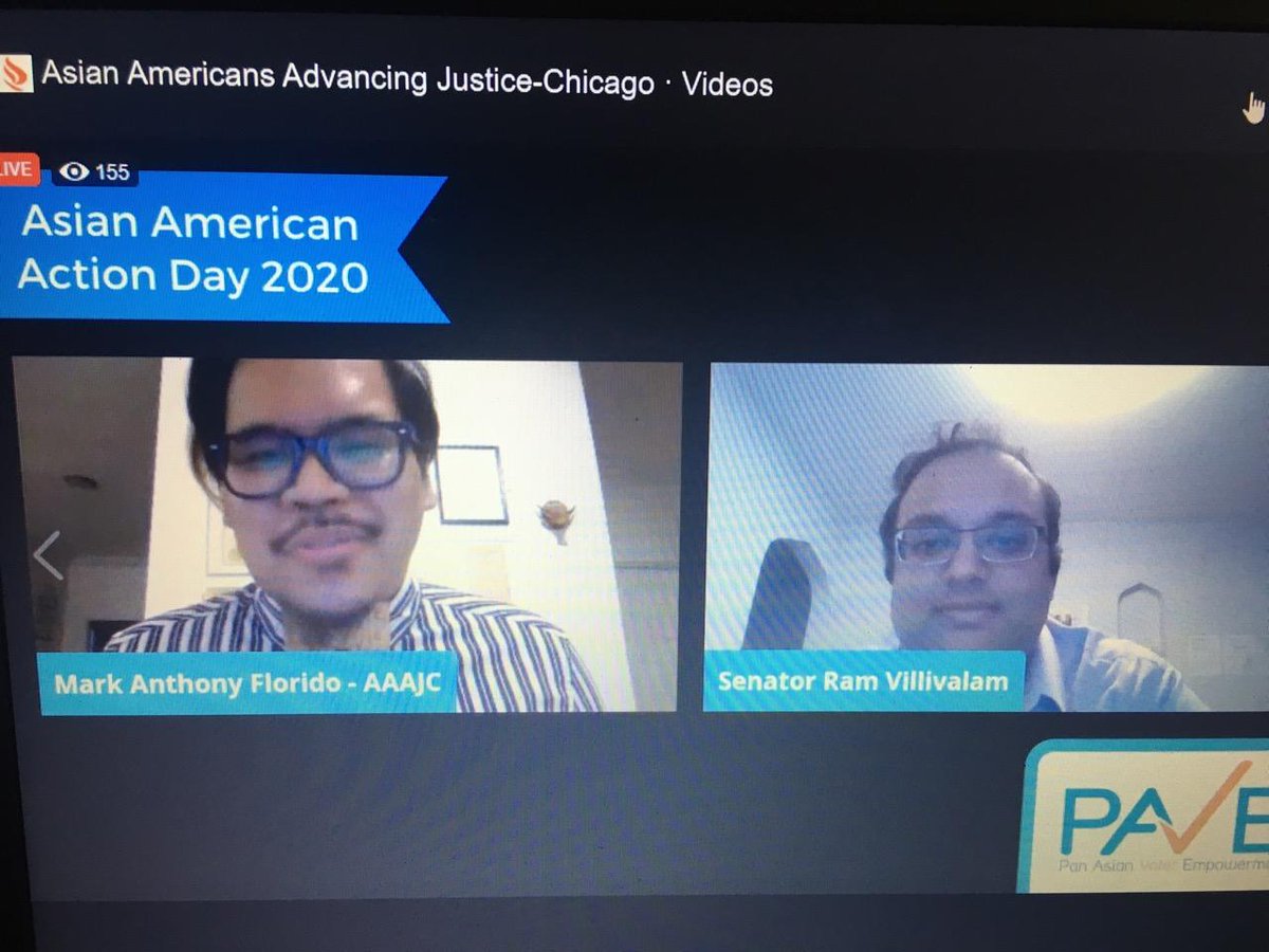 senvillivalam's tweet photo. I was proud to join virtual #AAA20 day.
It was a chance to hear and engage with advocates from our communities, discuss how COVID-19 is impacting us, and celebrate #AAPIHeritageMonth. https://t.co/HiuL84ti0g