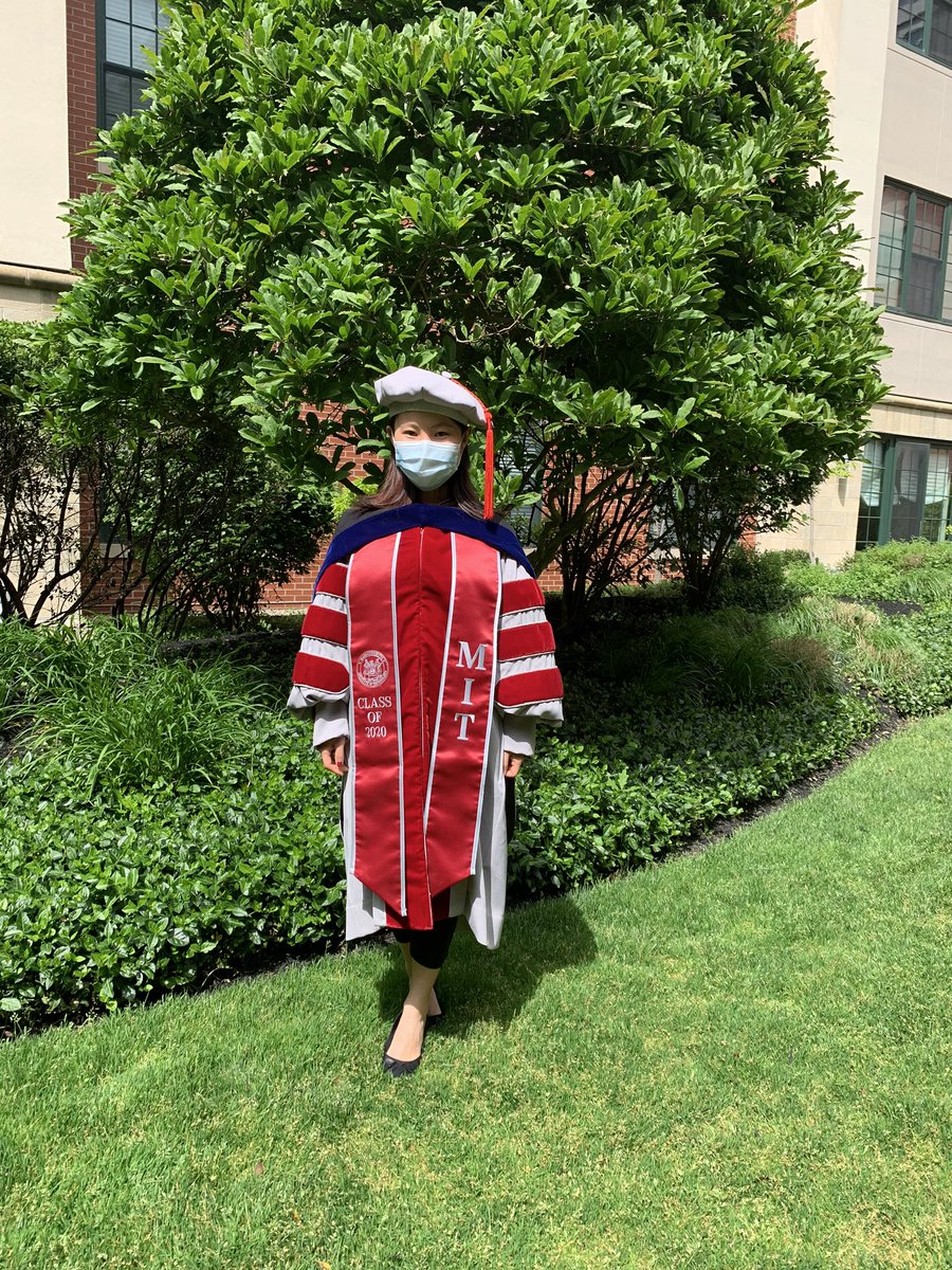 Zhang_XY_N's tweet photo. Class of 2020, class of COVID-19 #commencement2020 #mitgraduate #phd https://t.co/xPD7nPcfQO