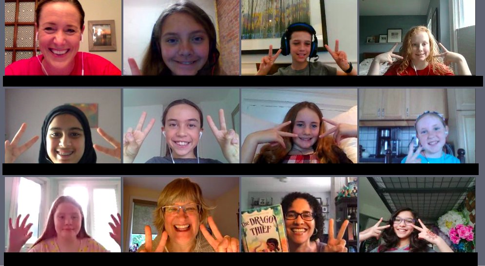 Thank you so much @zettaelliott for visiting our Silver Birch #ForestKIDCommittee this morning! #ForestofReading #IReadCanadian