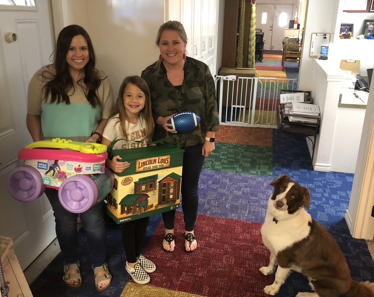 Family Toyota of Burleson, we love the new toys for the kids. Thank you for always giving a helping hand to our families. You are awesome!