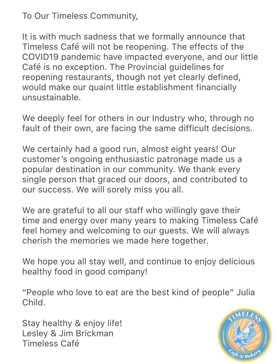 Thank you for your support over the years. We will miss you all ❤️❤️
     mylc.co/QpBMU