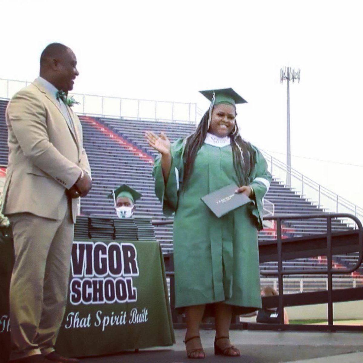mcpsstech's tweet photo. Catch the replay of the 2020 Vigor High School Graduation ceremony on YouTube or FB! Congratulations to the class of 2020!
#IamMCPSS #LearningLeading #mcpsstech #mcpss #mcpssedu @vigorhighschool https://t.co/amAYurtGat