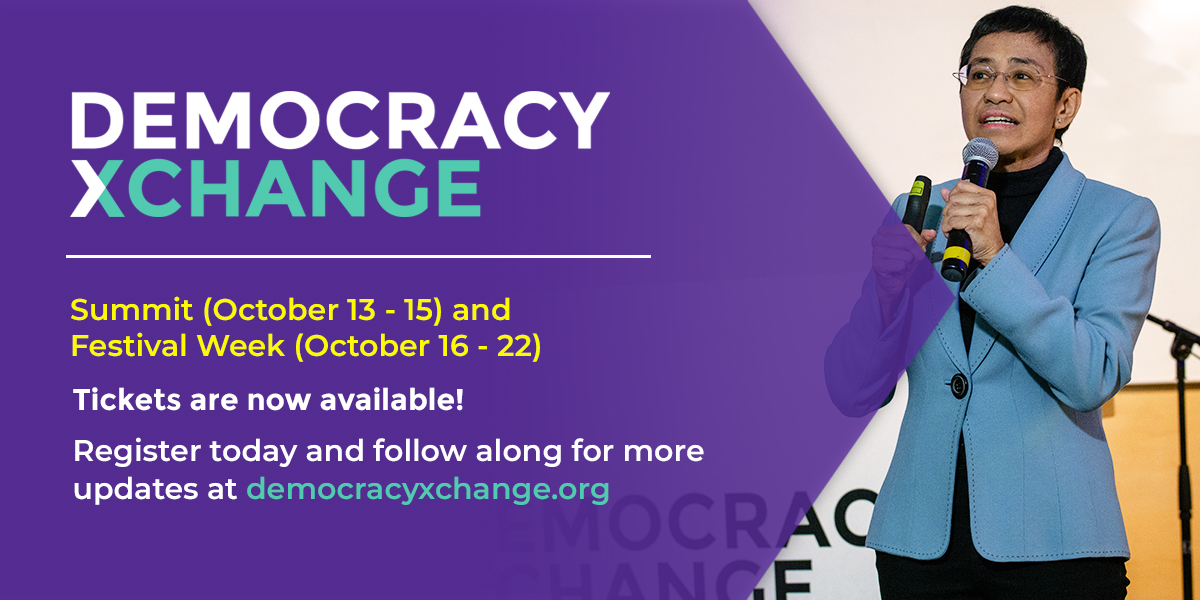 dxcsummit's tweet image. Announcing DemocracyXChange 2020! Join us as we convene virtually for our  Summit (Oct 13 -15) and week long Festival (Oct 16 - 22). Let&apos;s reach across our differences -and devices - and come together at #DXC20. 

Register today: democracyxchange.org