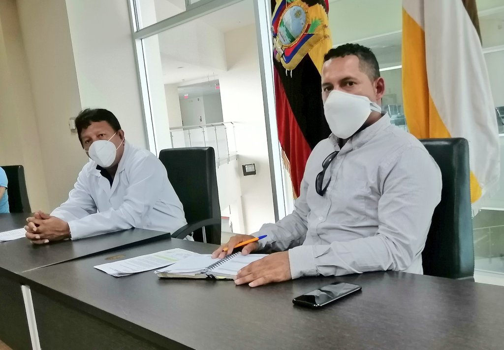 Gobersucumbios's tweet photo. @albaro_beltran @Gobersucumbios lideró planaria de la mesa Nro. 2 del #COE_Provincial a fin de tramitar mobiliario preventivo para el #HMVI, extensiones médicas, operatividad junto a @PoliciaEcuador y manejo adecuado se cadáveres. @Lenin @mariapaularomo #AEcuadorLoSacamosTodos https://t.co/mjGUfyHC1e